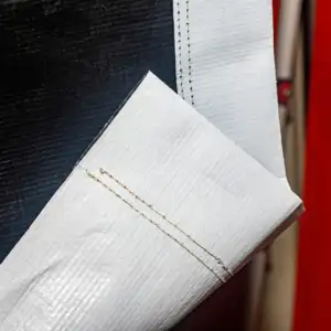 CORTINA BLANCO/NEGRO 450X7/9″